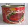 Canned Stewed Pork Sliced