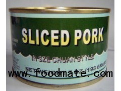Canned Sliced Pork in Szechuan Style