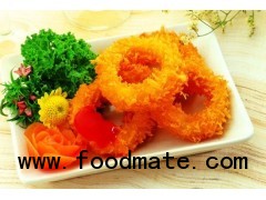 Battered squid ring