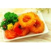 Battered squid ring