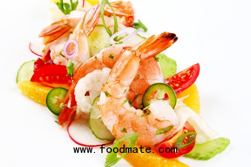 COOKED PEELED SHRIMP TAIL ON
