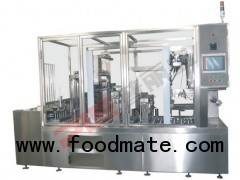 Automatic linear cup-shaped filling machine