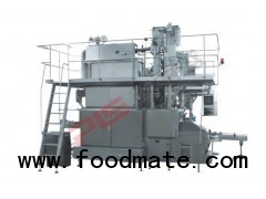 Automatic paper and aluminum laminated film aseptic brick-shaped filling machine