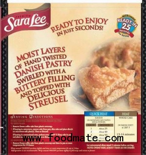 Sara Lee Butter Streusel Coffee Cake