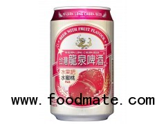 Taiwan Long chuan Peach flavor Fruit Beer