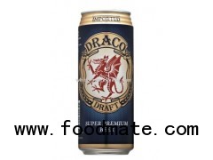 Taiwan Draco 500ml can draft Beer