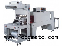 Semi automatic sleeve shrink packing machine