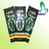 Printed plastic coffee powder pouch