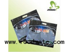 Printed ziplock laminated fish food bag