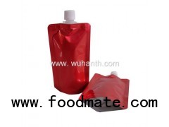 Stand Up Pouch With Spout For Wine