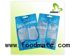 Back sealed plastic food packaging bag