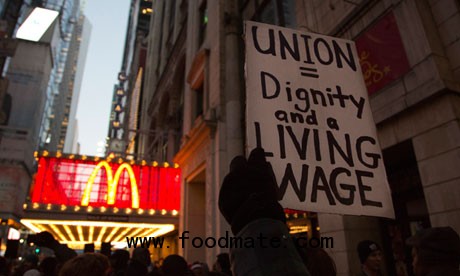 fast food workers strike