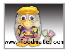 Assorted Fruit Pudding in Toy Jar