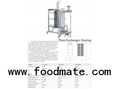 Plate Exchanger Heating for milk products