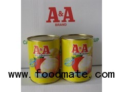 Canned whole lychee in light syrup 580 ml