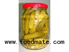 pickled cucumber 3-6 cm in jar 720 ml