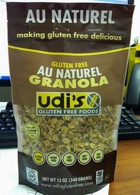 Udi’s Gluten Free Au Naturel Granola