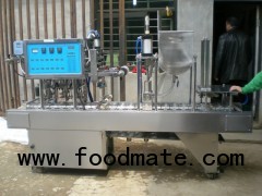 CD-20C-2 automatic cups filling and sealing machine