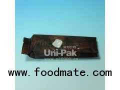 aluminium foil coffee bag with valve