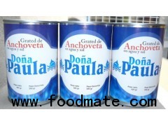 canned anchovies