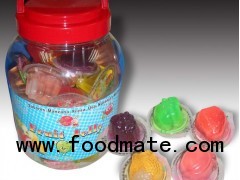 Fruit Jelly in Fruit Shape Cup
