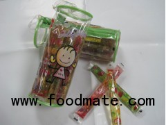 Cute! Pencil Jelly in Pencil Bag/ Jelly Stick, smooth taste