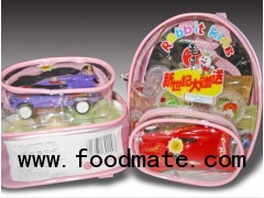 Cute Toy Packing! Assorted Fruit Jelly in Handbag, 10 flavre available