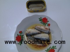 Canned Sardine in Vegetable Oil 125g