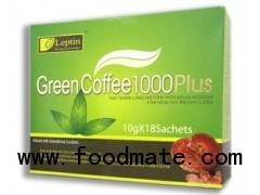 Leptin Green Coffee 1000 plus (with Ganodorma lucidum)