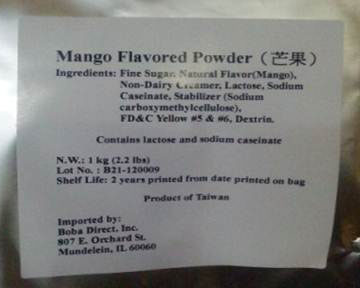 BD Flavored Powders