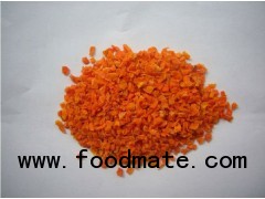 dried carrot cubes