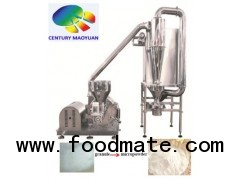 Big yield turbo-type grinder for sugar/salt/spices