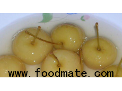 canned cherry apple (canned fruits in syrup)