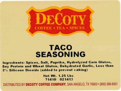 Decoty Taco Seasoning