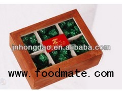 Wooden Tea Box With 6 Compartments
