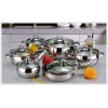 12 pcs stainless steel cookware set