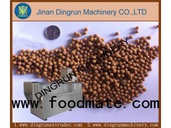 Floating fish feed processing line / catfish food pelleting machinery