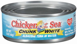 tuna in water