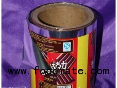 The color printing Chocolate Plastic Packaging roll film