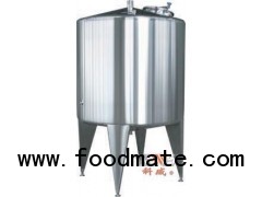 food dairy and beverage single layer storage tank