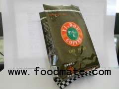 aluminum foil stand up pouch for food coffee bean