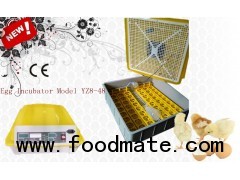 2013 hot sale automatic mini  Egg Incubator YZ8-48(CE Approved )