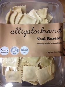 Alligator Brand Veal Ravioli 