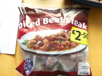 Iceland Diced Beef Steak