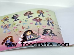 Comic Stickers Book Printing Service