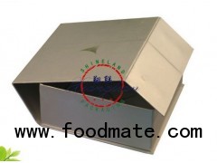 corrugated cardboard food box