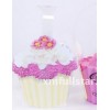 Clear cheap plastic cupcake packaging