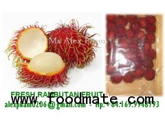 fresh rambutan fruit/ frozen rambutan/ frozen fruit