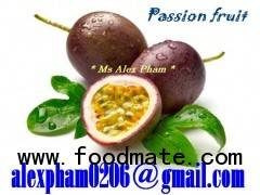 fresh passion fruit/ passion fruit pulp/ passion fruit puree/ fresh fruit