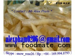 dried fish maw, eel fish maw, chem fish maw, basa, corn tube fish maw, fried fish maw